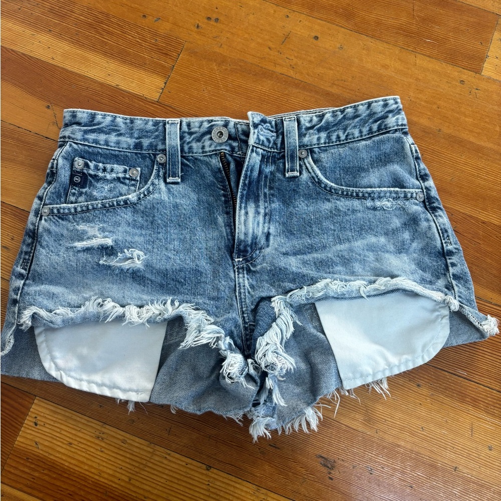 AG denim shorts size 24